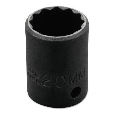 Torqueplus Metric Impact Sockets 1/2 in, 1/2 in Drive, 20 mm, 12 Points