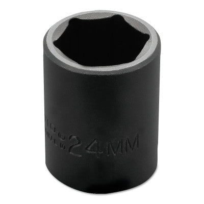 Torqueplus Metric Impact Sockets 1/2 in, 1/2 in Drive, 24 mm, 6 Points