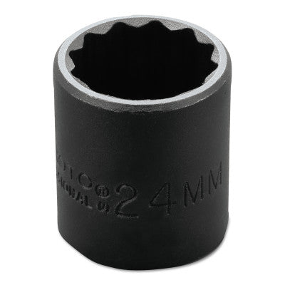 Torqueplus Metric Impact Sockets 1/2 in, 1/2 in Drive, 24 mm, 12 Points