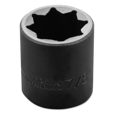 Torqueplus Impact Sockets, 1/2 in Drive, 7/8 in Opening, 8 Points