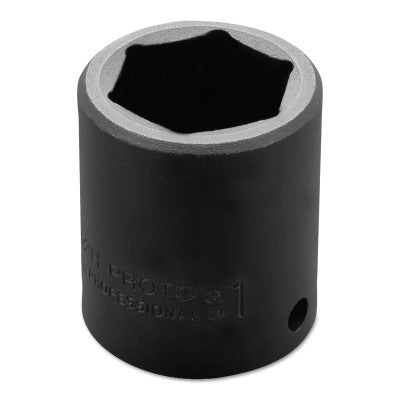 Torqueplus Impact Sockets, 1/2 in Drive, 1 in Opening, 6 Points