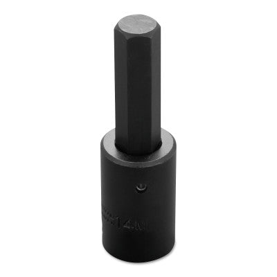Metric Impact Socket Bits, 1/2 in Drive, 14 mm Tip