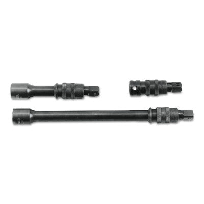1/2 in Drive 3-Piece Locking Extension Sets, 2 1/2 in; 5 in; 10 in, Alloy Steel