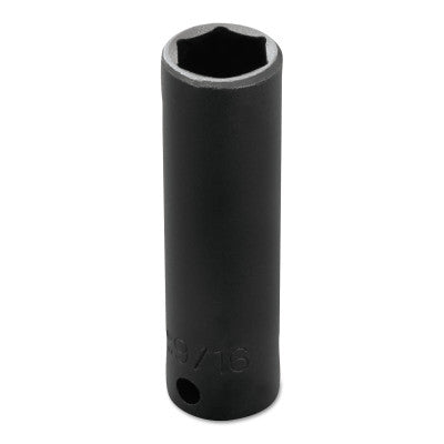 Torqueplus Deep Impact Sockets , 3/4 in Drive, 11/16 in Opening, 6 Points