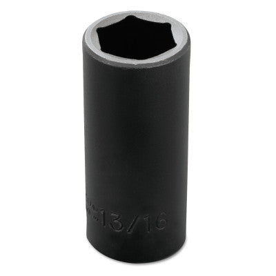 Torqueplus Deep Impact Sockets , 3/8 in Drive, 13/16 in Opening, 6 Points