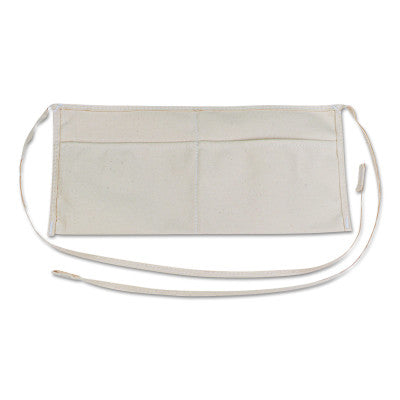 Waist Aprons, 2 Pocket, White