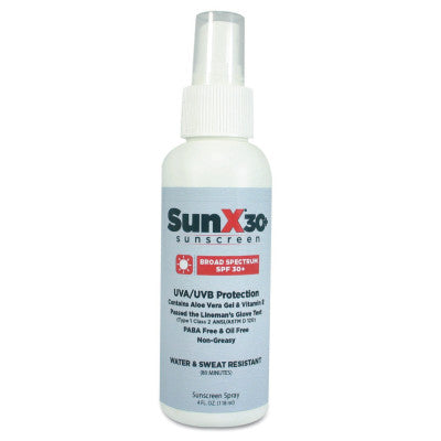 SunX Sunscreen Sprays, 4 oz Bottle