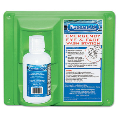 Eye & Skin Flush Emergency Station/Replacement Bottles, 16 oz