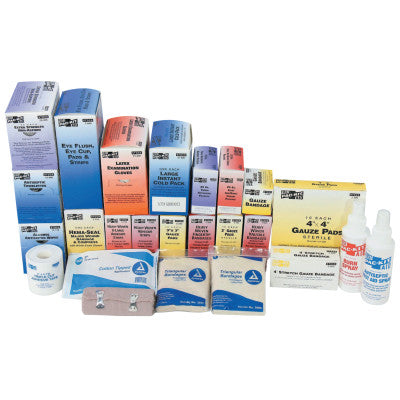 Refill for 3 Shelf First Aid Station, 493 Pieces