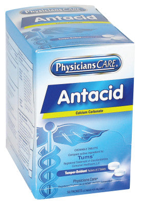 PhysiciansCare Antacid Medications, Calcium Carbonate 420mg