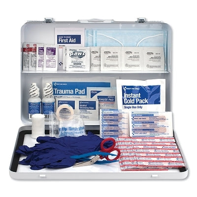 OFFICE FIRST AID KIT MTLCS 25 PERSON 105 PCS