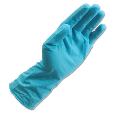 POWERCOAT Disposable Gloves, Nitrile, 5 mil, Large, Blue