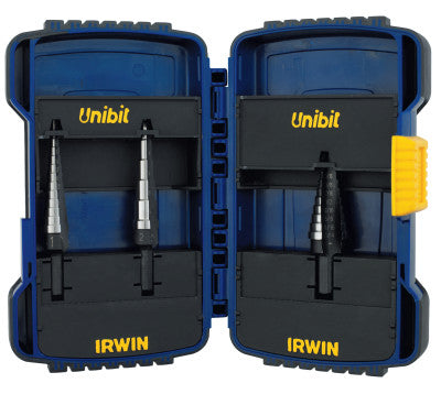 Step Drill Sets, HSS #1-#3