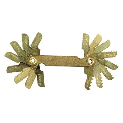 16-LEAF METRIC THREAD GAUGE