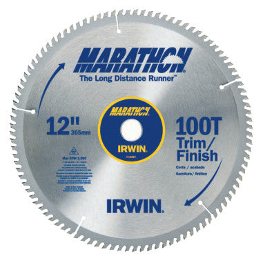 Miter/Table Saw Blades, 12 in, 100 Teeth