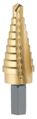 Titanium Fractional Self-Starting, 1/4 in-3/4 in, 9 Steps