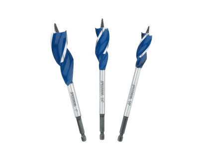 Speedbor MAX Speed Bit Sets, 5/8 in; 3/4 in; 1 in Cut Dia