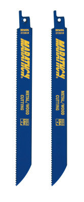 Metal & Wood Cutting Reciprocating Blades with WeldTec, 8 in x 3/4 in, 10 TPI
