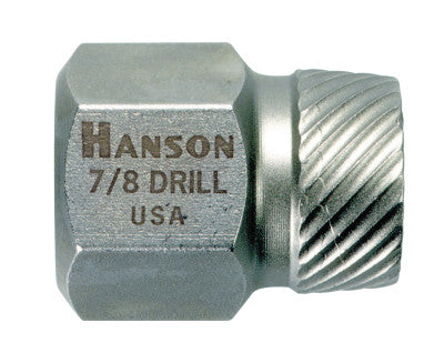 Hex Head Multi-Spline Screw Extractors - 522/532 Series, 1/2 in Drive, 11/32 in
