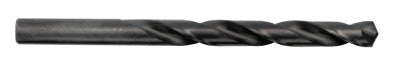 Heavy Duty Black Oxide High Speed Steel Jobber Length Drill Bit, 13/64", Bulk