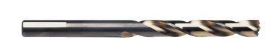 Turbomax High Speed Steel Straight Shank Jobber Length Drill Bits, 3/8", Carded