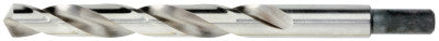 Gen Purpose Steel Fractnl 3/8" Reduced Shank Jobber Length Drill Bit,1/2",Card