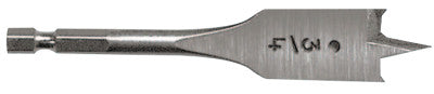 Short Length Flat Bits, 3/4 in Dia.