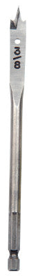 Standard Length Flat Bits, 3/8 in Dia.