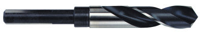 Silver & Deming High Speed Steel Fractional 1/2" Reduced Shank Drill Bit, 3/4"
