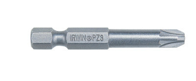 POZIDRIV Power Bits, No. 2, 1/4 in (hex) Drive, 3 1/2 in