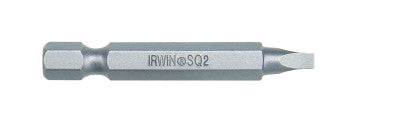 Square Recess Power Bits - 1 Piece Design, #1, 1/4 in (hex) Drive, 6 in