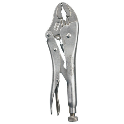 Locking Pliers, Curved Jaw Opens to 1 7/8 in, 10 in Long