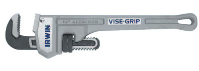 Straight Pipe Wrenches, Drop Forged Steel Jaw, 14 in