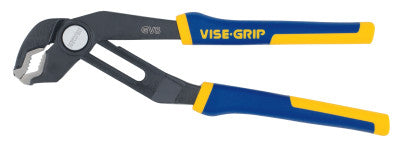 GrooveLock Pliers, 8 in, V-Jaws, 13 Adj.