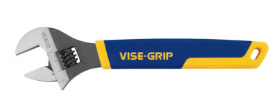 Vise-Grip Adjustable Wrenches, 12 in Long, 1 1/2 in Opening, Chrome