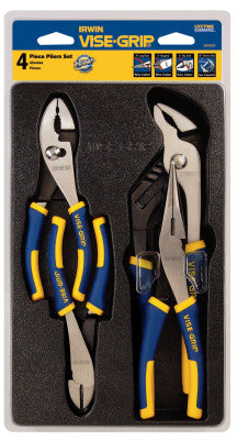 4 PIECE PRO PLIER TRAY SET (6"DIAG./SLIP 8"LN/10