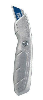 Standard Fixed Knives, 6 1/2 in, Fixed Bi-Metal Blade, Aluminum, Silver