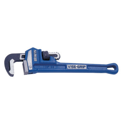 Cast Iron Pipe Wrenches, Forged Steel Jaw, 10 in