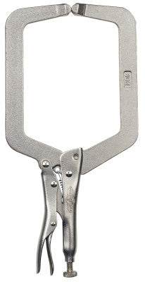 Locking C-Clamps, Jaw Opens to 4 1/2 in, 9 in Long