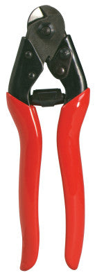 Pocket Wire Rope & Cable Cutters, 7 1/2 in, Shear Cut