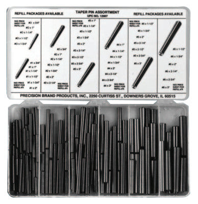 Taper Pin Assortments, Low Carbon Steel