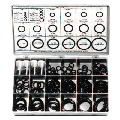 O-Ring Assortments, Buna-N, 300 pieces