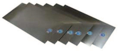 Stainless Steel Shim Stock Flat Sheets, 0.0015", Stainless 302, 0.025 x 24 x 12