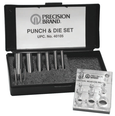 Punch & Die Sets, English, Punches; Dies; Plastic Case