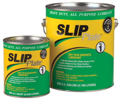 SLIP Plate No. 1 Dry Film Lubricants, 1 qt Can