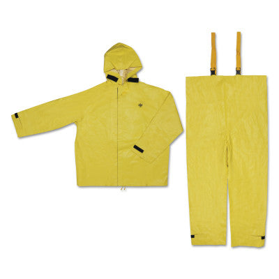 Hydroblast Suit Jackets with Attached Hoods and Bib Pants, 0.35 mm, Large