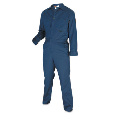 Flame Resistant Coveralls, Royal Blue, 54