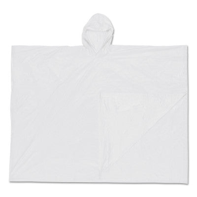 Schooner Poncho, 0.1 mm PVC Film, Clear, One Size Fits All