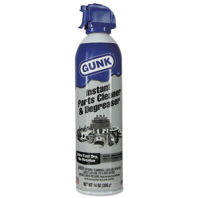 Gunk Instant Parts Cleaners and Degreasers, 14 oz Aerosol Can