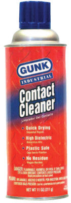 Industrial Gunk Contact Cleaners, 11 oz Aerosol Can